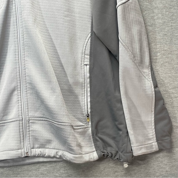 Antigua Golf Mens Grey Full Zip Jacket Size XL - Picture 2 of 13